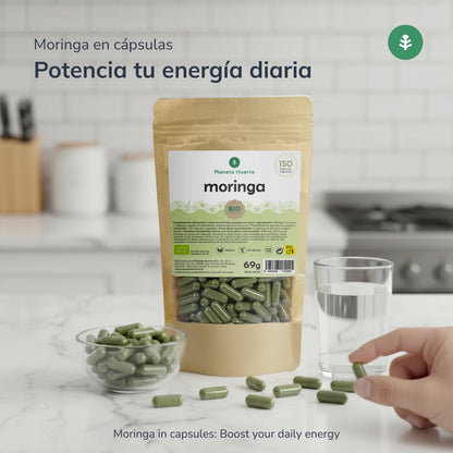 Moringa biologica Planet Garden 150 capsule
