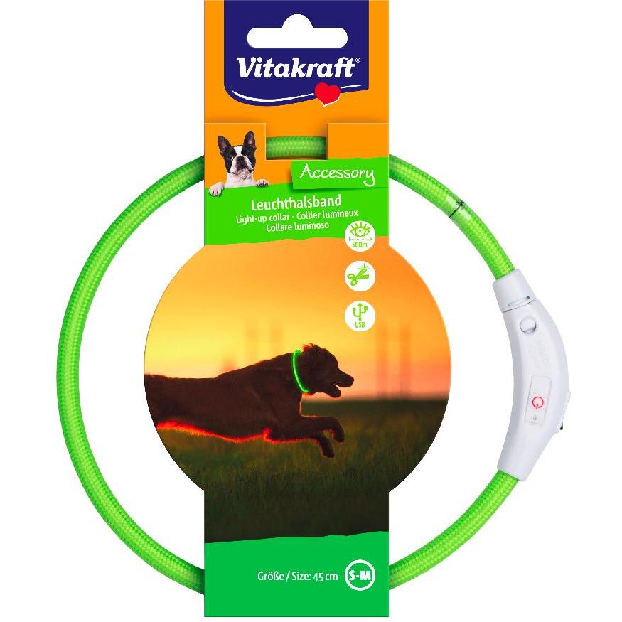 Vitakraft Reflektierendes Hundehalsband XS-S / 35 cm