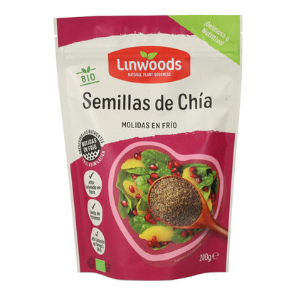 Semi di chia macinati, bio Linwoods 200 g