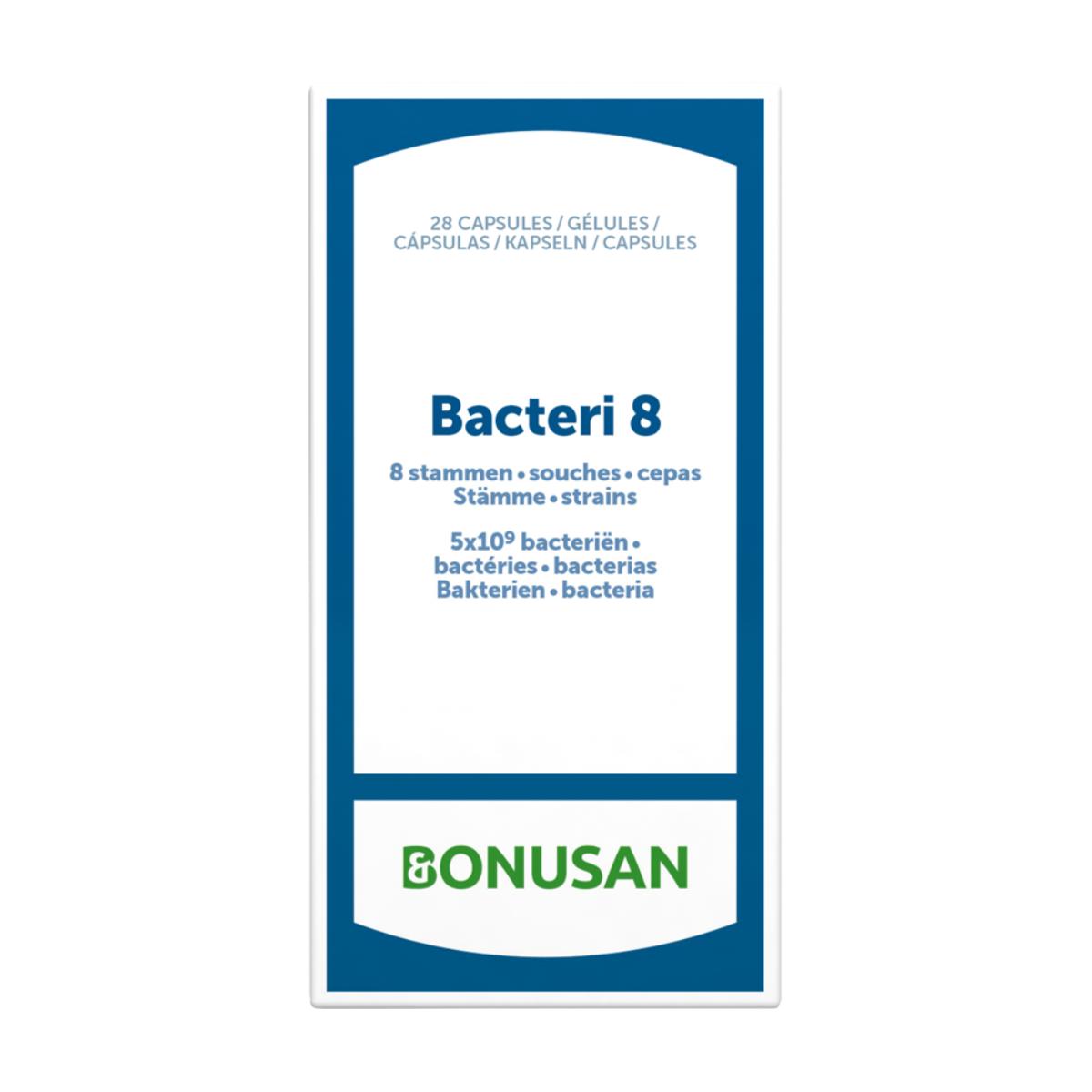 Bacteri 8 capsules Bonusan 28 maagsapresistente capsules
