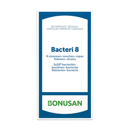 Bacteri 8 capsules Bonusan 28 maagsapresistente capsules