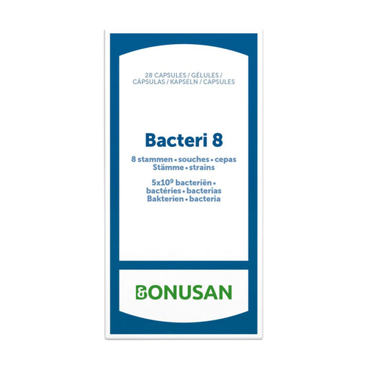Bacteri 8 capsules Bonusan 28 maagsapresistente capsules