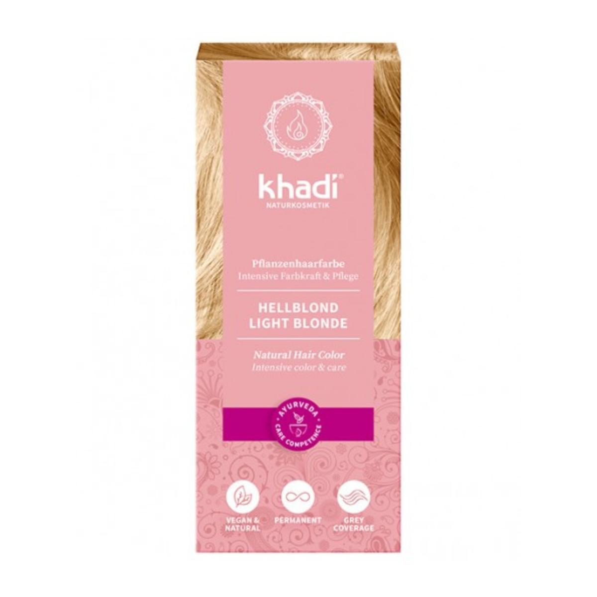 Tinta naturale biondo chiaro Khadi