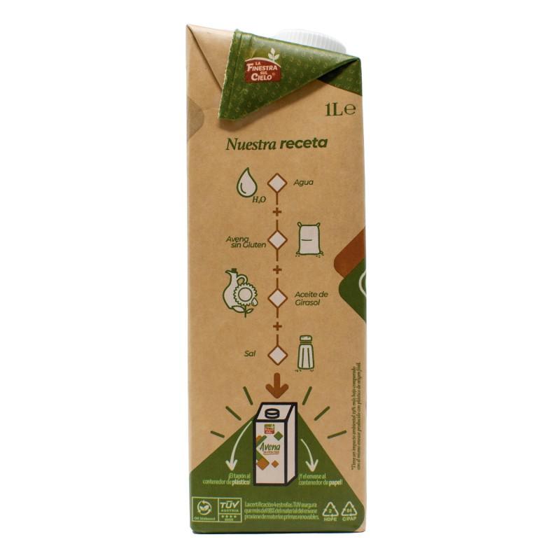 Pack 6 x Boisson à l'Avoine Sans Gluten La Finestra Sul Cielo 1 L