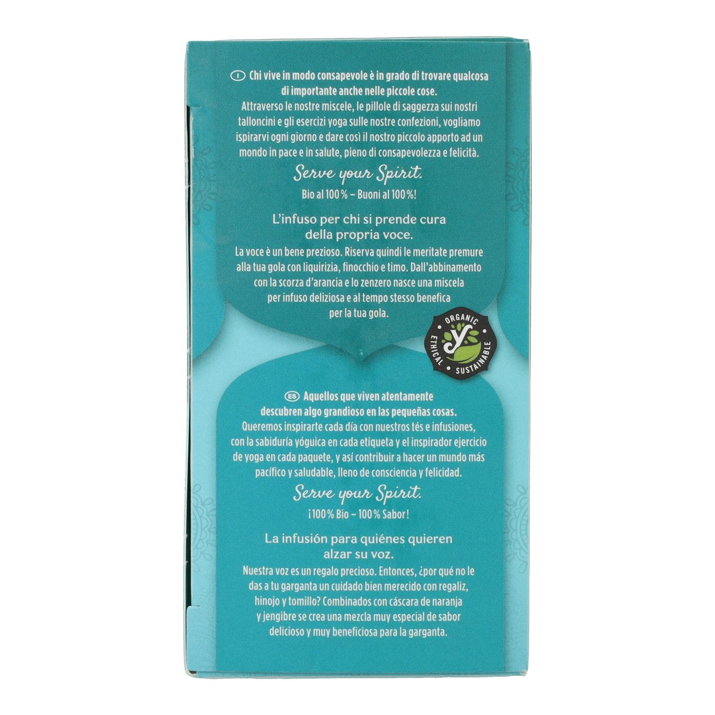 Thé Yogi BIO Clear Voice, 17 sachets de thé