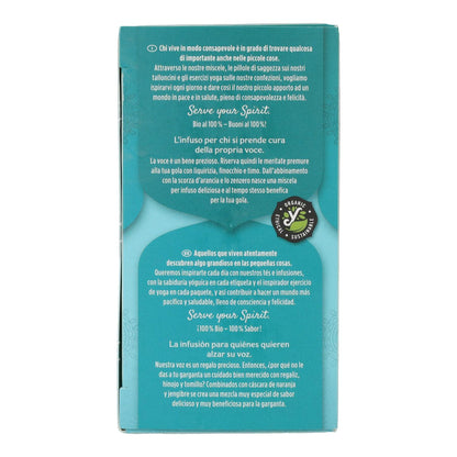 Thé Yogi BIO Clear Voice, 17 sachets de thé
