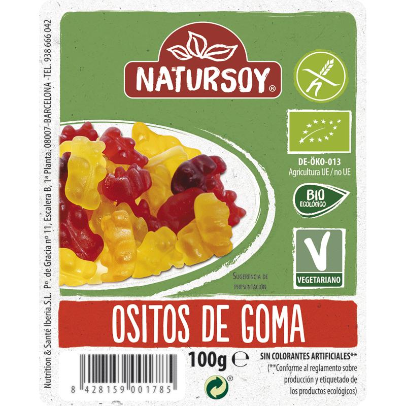 Oursons en gélatine ECO Natursoy 100 g