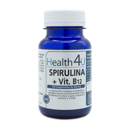 H4U Spirulina + Vitamin B12 100 tablets 400 mg