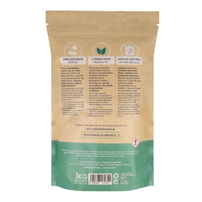 Confezione 3xAcido citrico Planeta Huerto 1 Kg