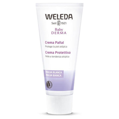 Crema per pannolini Malva Blanca pelle atopica Weleda, 50 ml