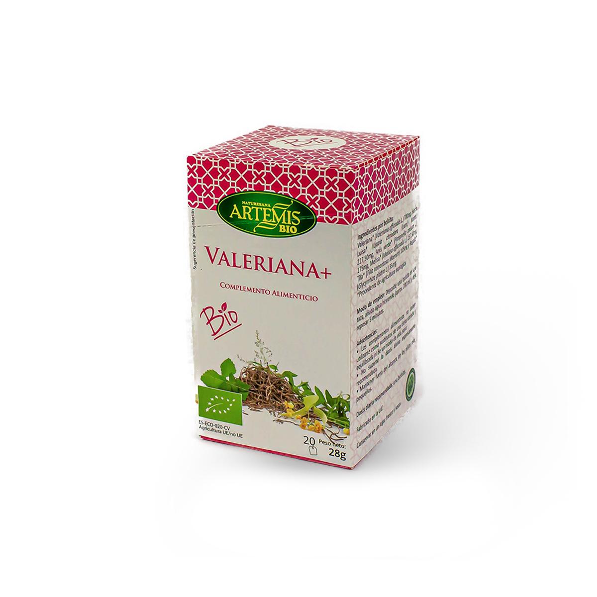 Valeriaan +  voor kruidenthee Artemis Bio 20 zakjes