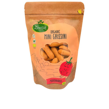 Mini Grissini Colines Méditerranéennes BIO Sans Gluten Zealia 75 gr