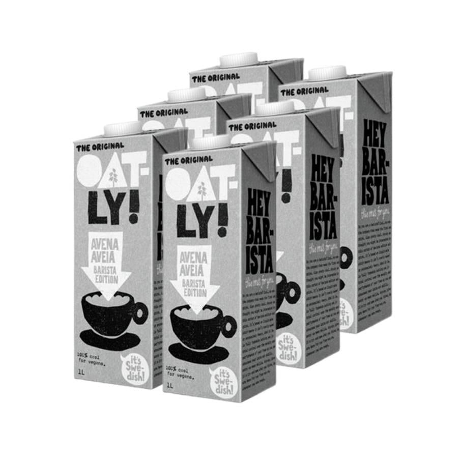6er-Packung Barista Oatly Haferdrink 1 l