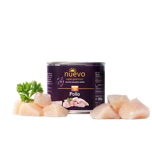Nouveau Boîte pour chat adulte Poulet 200 g