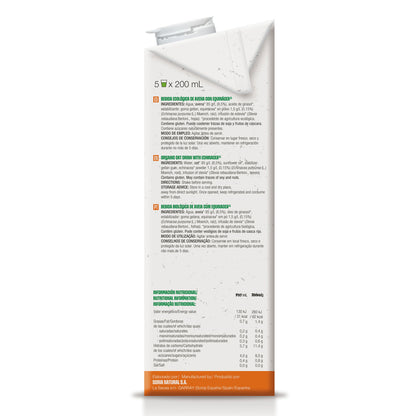 Boisson écologique à l'avoine et à l'échinacée, Soria Natural, 1 L