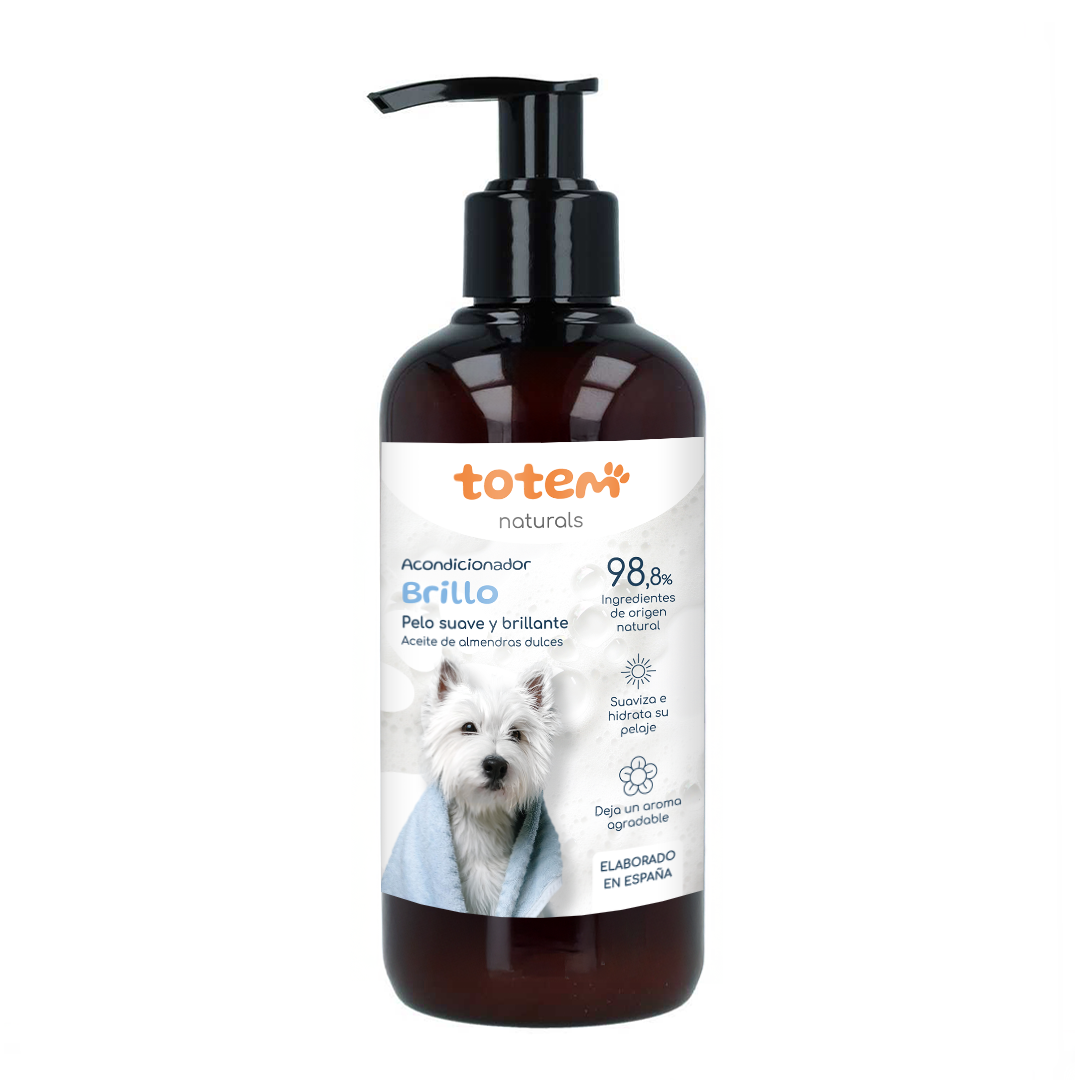 Pack Hydratation pour chiens Stick pour le nez et les coussinets + Shampooing 250 ml + Après-shampooing 250 ml Totem Naturals