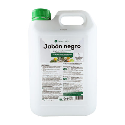 Kaliumtvål Negro Planeta Huerto 5 L