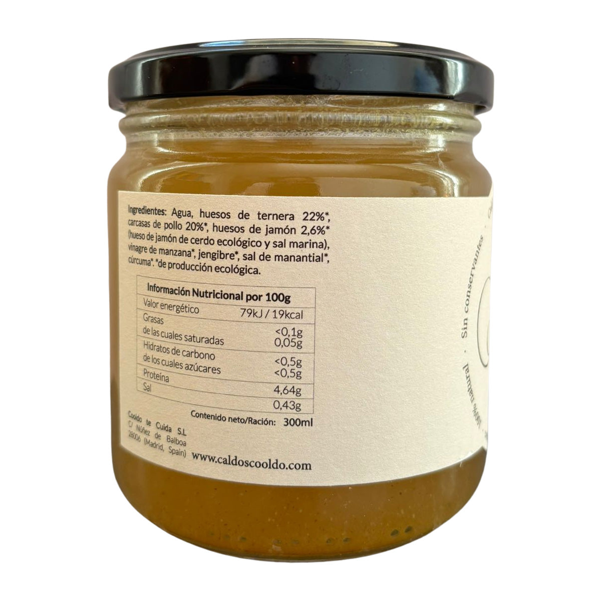 Confezione da 6 brodi di ossa Cooldo 300 ml