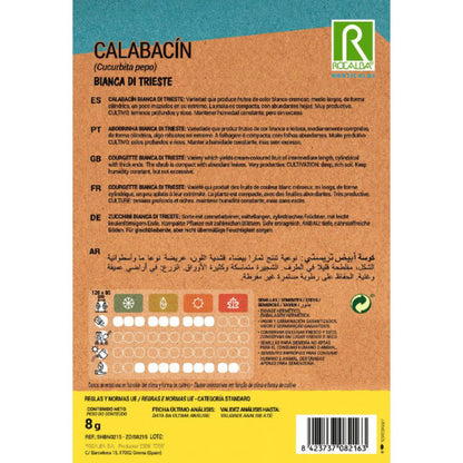 Nasiona cukinii bianca di trieste