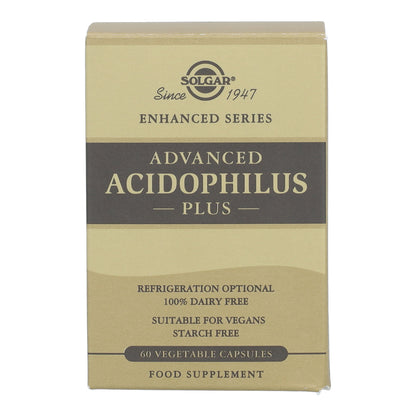 Pack 2x Acidophilus plus avancé Solgar 60 gélules végétales