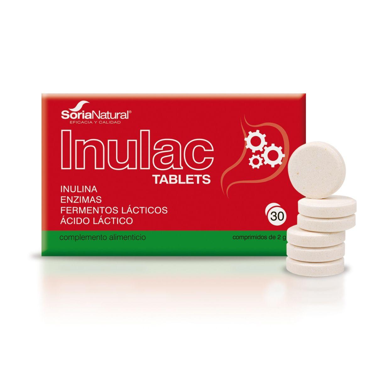 Inulac Soria Natural, 30 comprimés