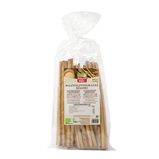 Pełnoziarniste paluszki sezamowe La Finestra Sul Cielo 200 g