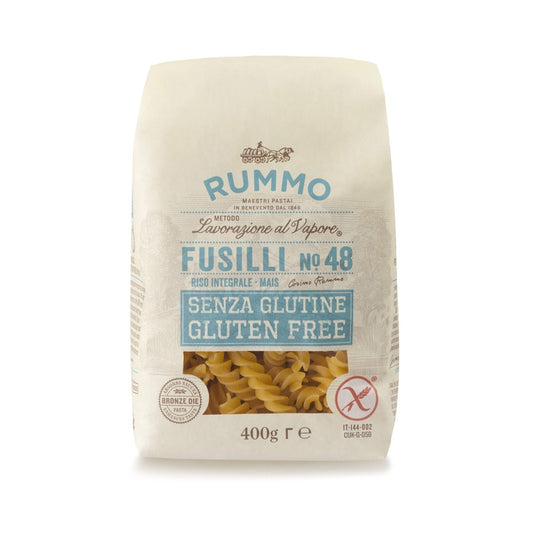 Fusilli Pâtes Nª48 SANS Gluten Rummo 400g
