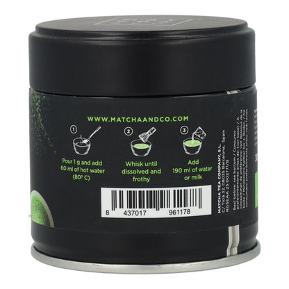 100% biologische Matcha Premium Ceremonial thee Matcha & CO 30 g