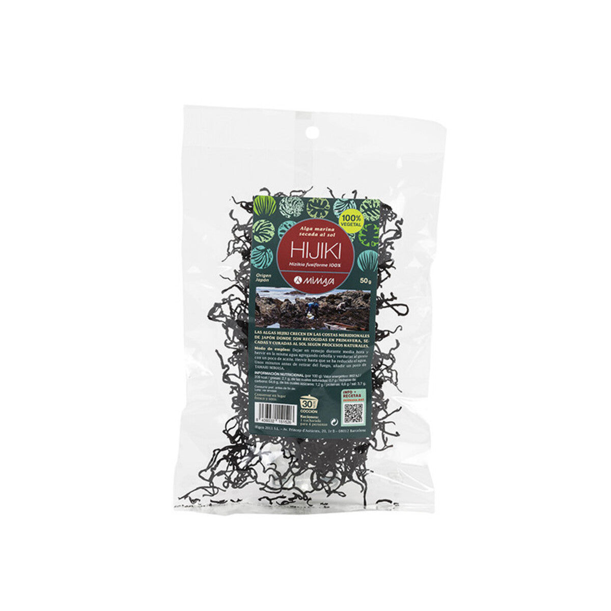Hijiki Origine Japon MIMASA 50 g