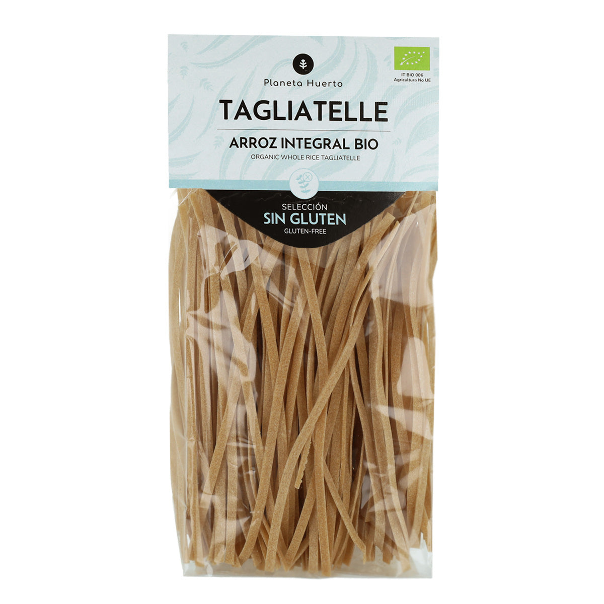 Tagliatelles de riz complet ECO sans gluten Planeta Huerto 350 g