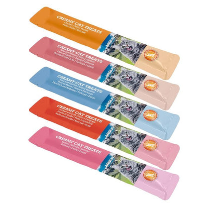 Creamy Cat Treats Snack crémeux Variety Pack Arquivet 30 unités