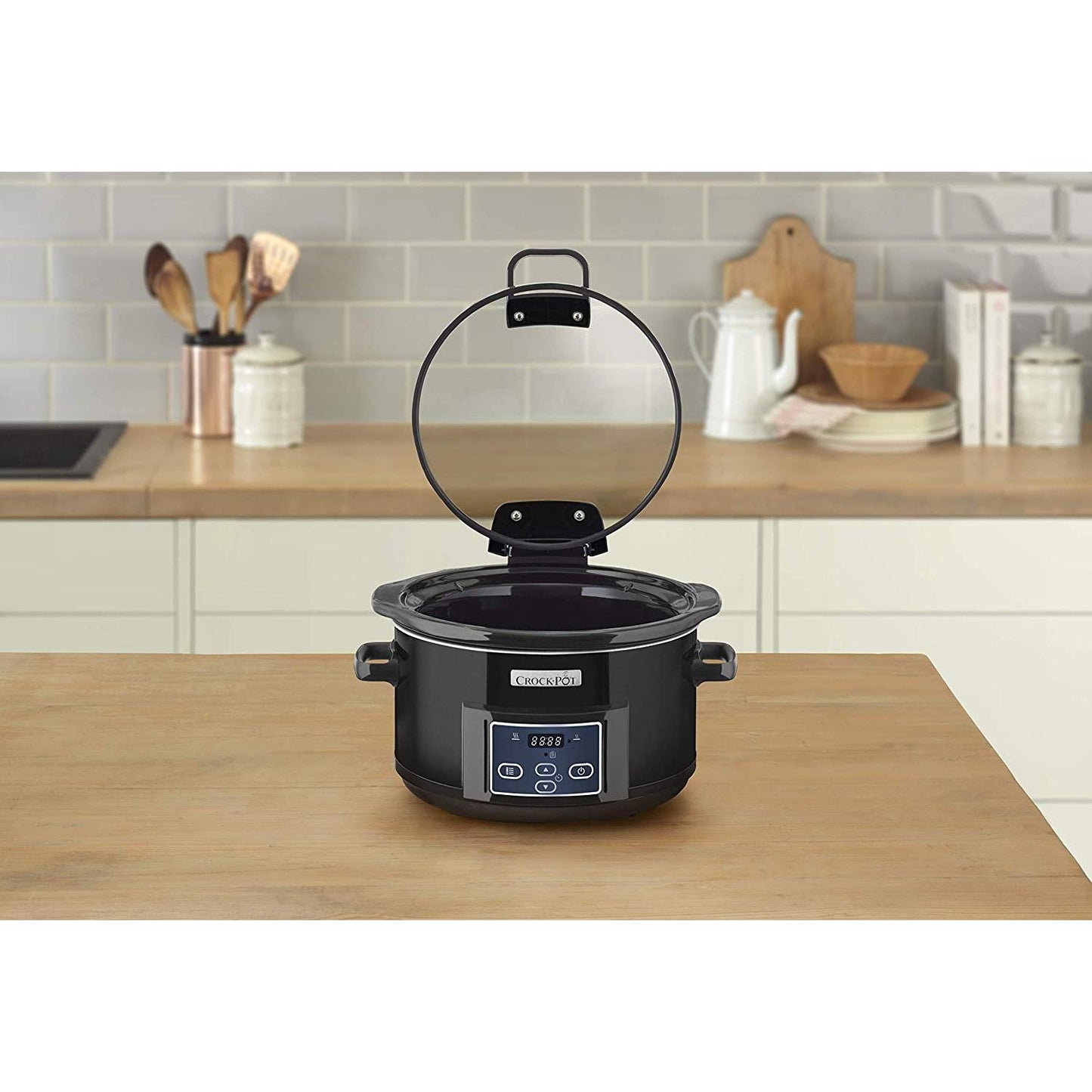 Crockpot slow cooker 4.7 L CSC052X with hinged lid