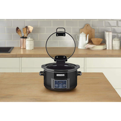 Crockpot Slow Cooker 4,7 l CSC052X mit Klappdeckel (generalüberholt)