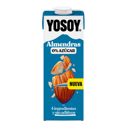 Pack 6x Boisson aux amandes 0 % sucre Yosoy 1 L