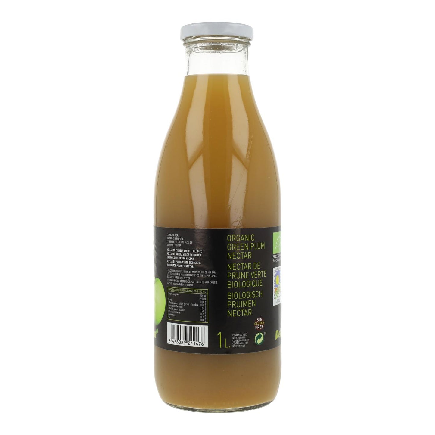 Nectar de prunes vertes bio Bio Delizum 1L