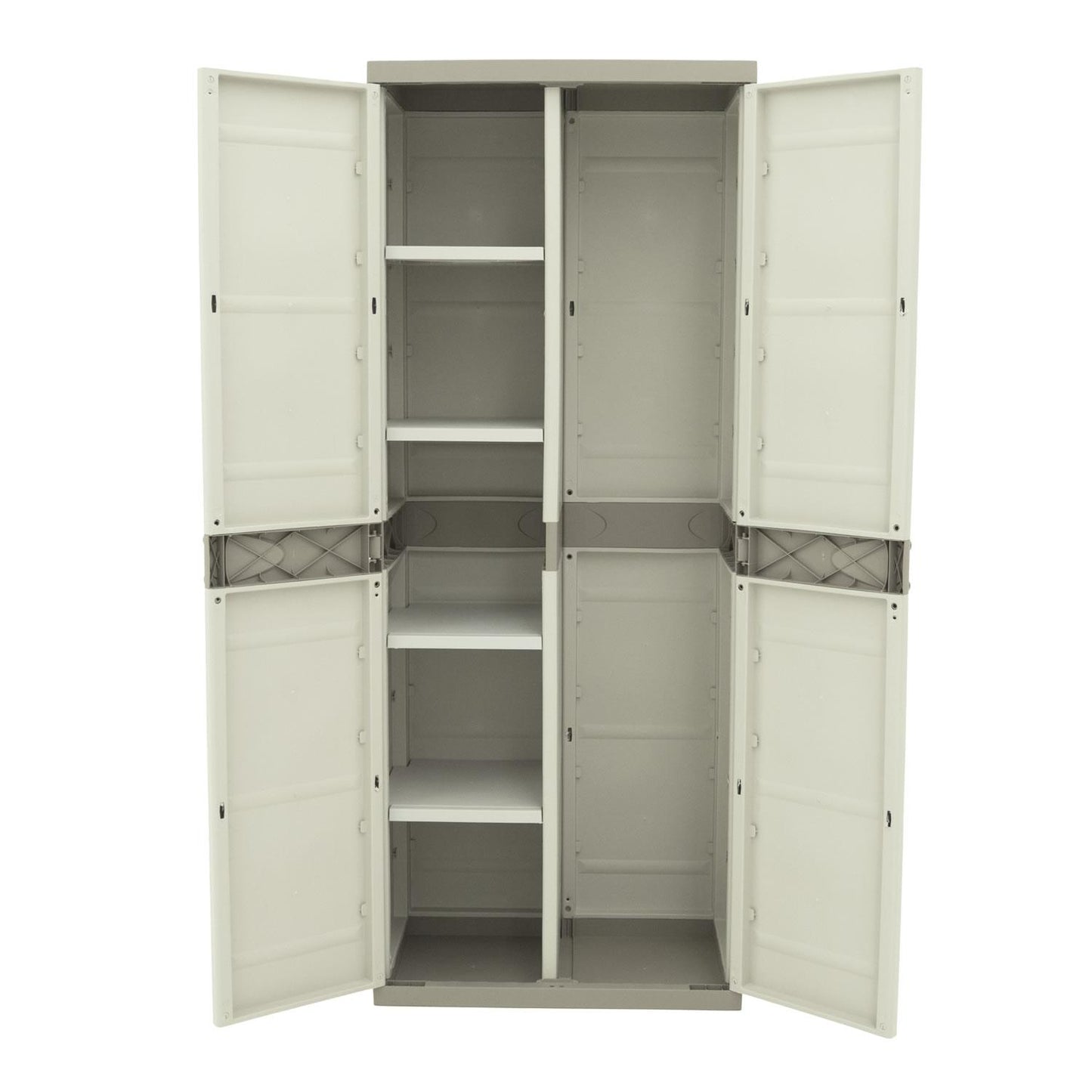 Armoire à balais 70 cm Titanium Plastiken Beige (reconditionnée)