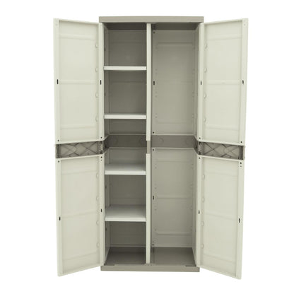 Armoire à balais 70 cm Titanium Plastiken Beige (reconditionnée)