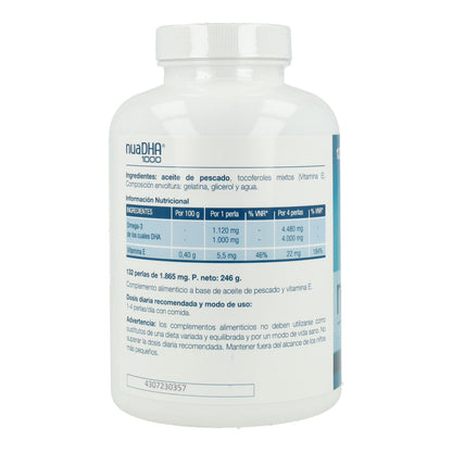 Zestaw 2x NuaDHA 1000 Laboratorios Nua 132 kapsułki