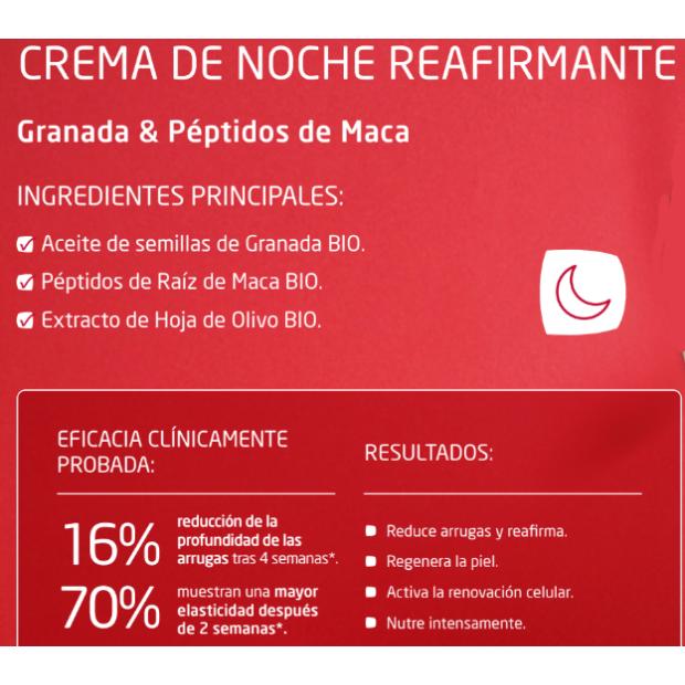 Verstevigende nachtcrème met granaatappel en maca-peptiden Weleda 40 ml