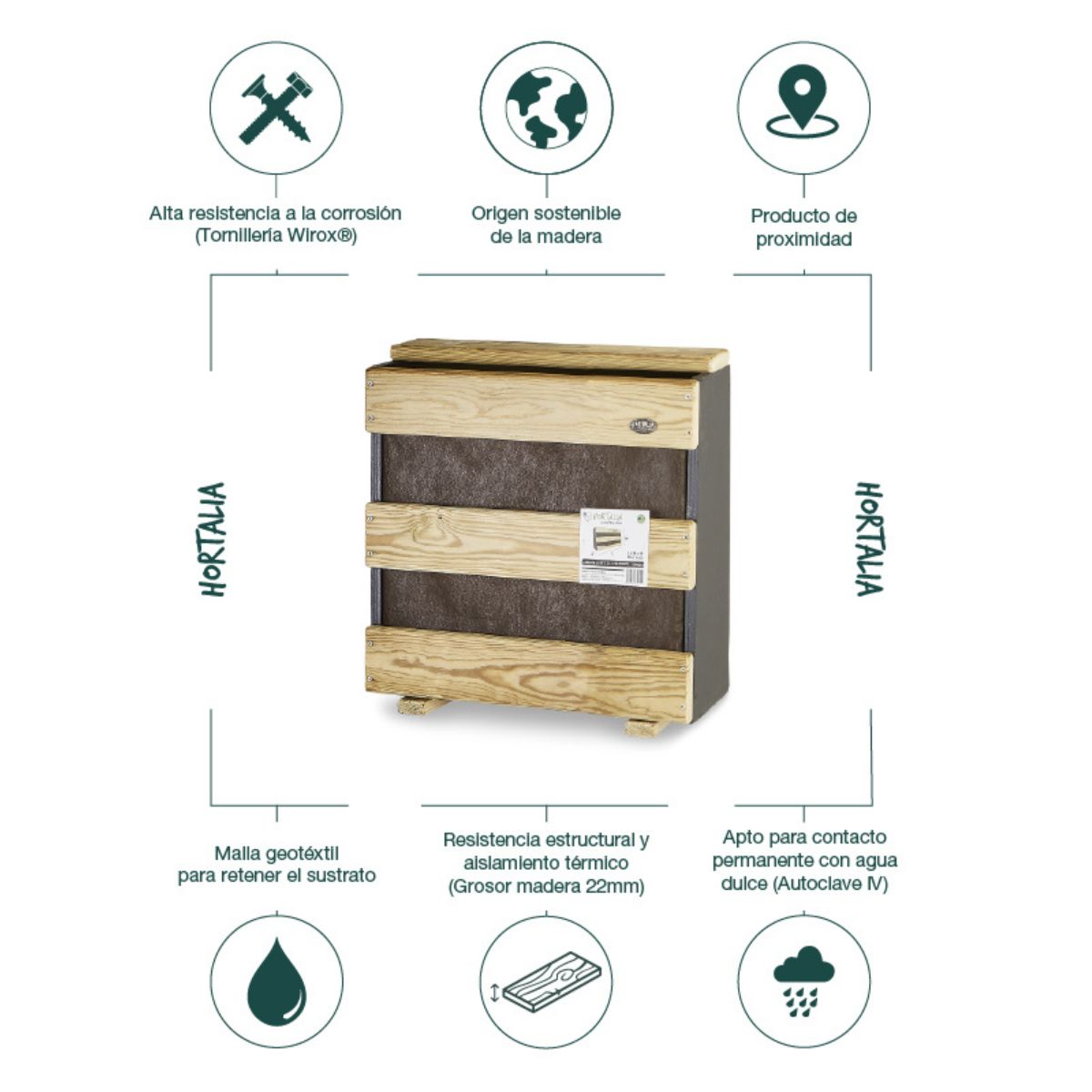 Pionowy ogród S Hortalia
