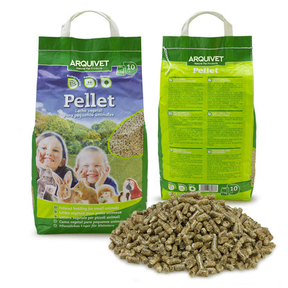 Lecho para animales Pellet  Arquivet 10 L