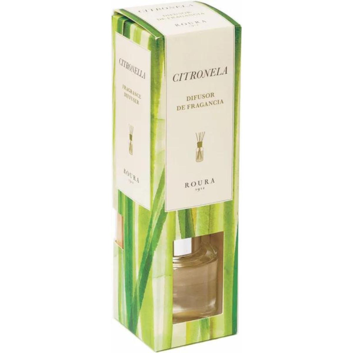 Roura Diffuseur mikado Essence de Citronnelle 50 ml