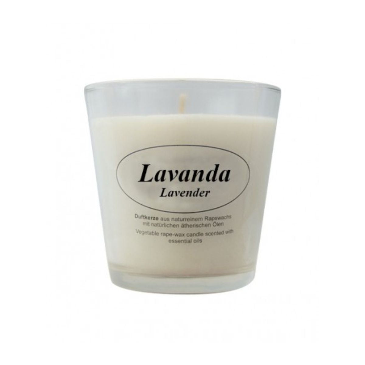 Bougie végétale Kerzenfarm parfumée à l'huile essentielle de lavande