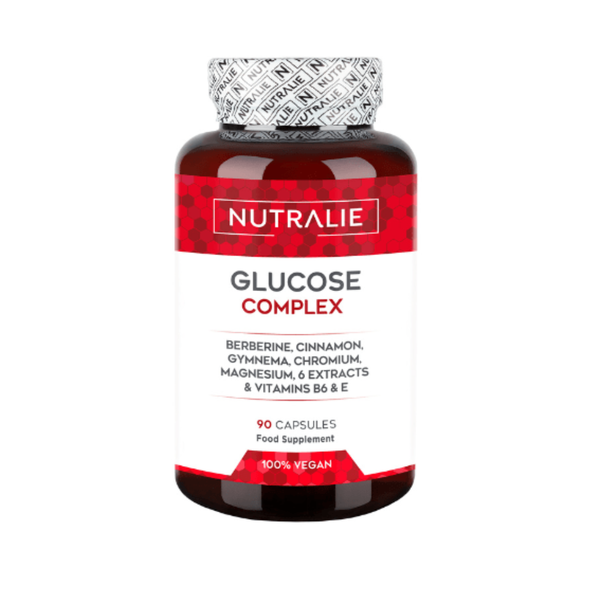 Kompleks glukozy Berberyna + Chrom + Cynamon Nutralie 90 kapsułek