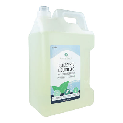 Detersivo liquido per bucato Eco Natural profumo di bucato Planeta Huerto 5 Litri