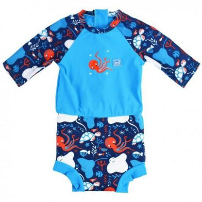 Happy Nappy Under the Sea Splash about Sun Suit Happy Nappy Under the Sea M Sun Suit