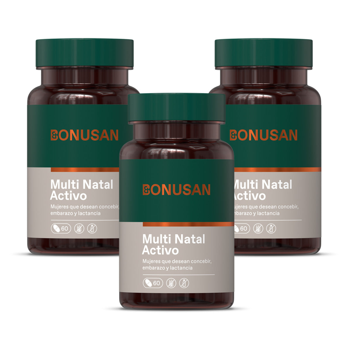 Bonusan Multi Natal Active Pack of 3 x 60 Tablets