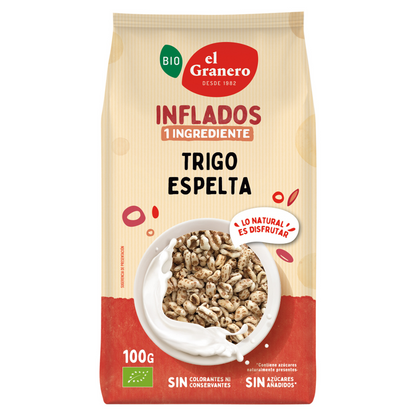 Ekologisk puffat speltvete El Granero, 100 g