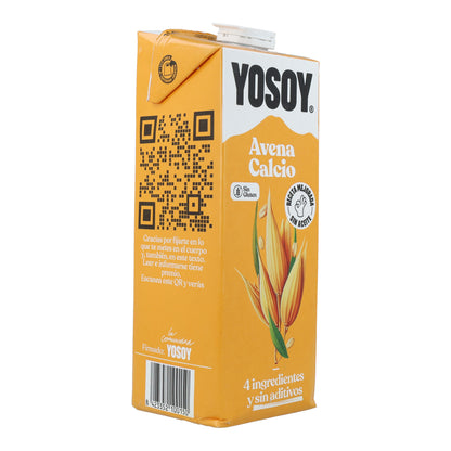 Boisson à l'avoine et au calcium sans gluten YOSOY 1 L