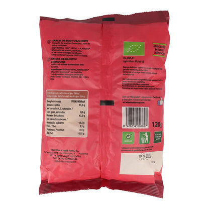 Snacks aus Hirse und Erdnüssen, 120 g. Natursoy